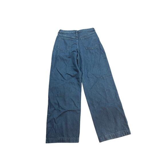 Abercrombie & Fitch Women's Blue Wide leg Jeans - Picture 2 of 5